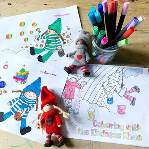 Kindness Elves Colouring eBook - The Imagination Tree Store